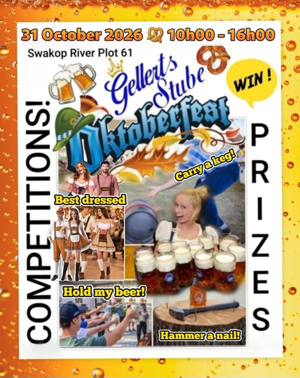 Oktoberfest at Gellert's Stube poster