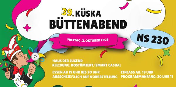 39. Küska Büttenabend poster
