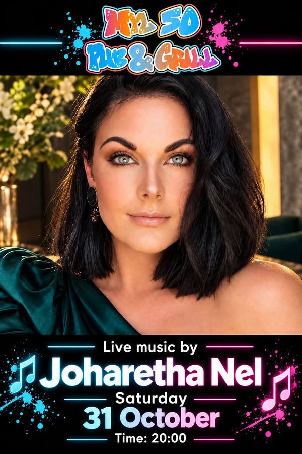 Joharetha Nel Live at Myl 50 Pub & Grill poster