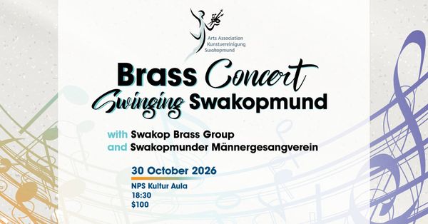 Brass Concert — Swinging Swakopmund poster