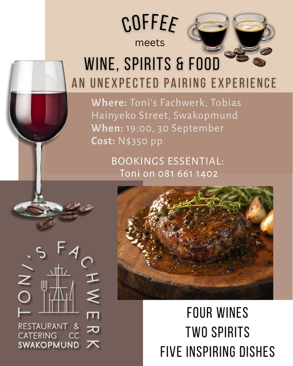 Coffee Meets Wine, Spirits & Food poster