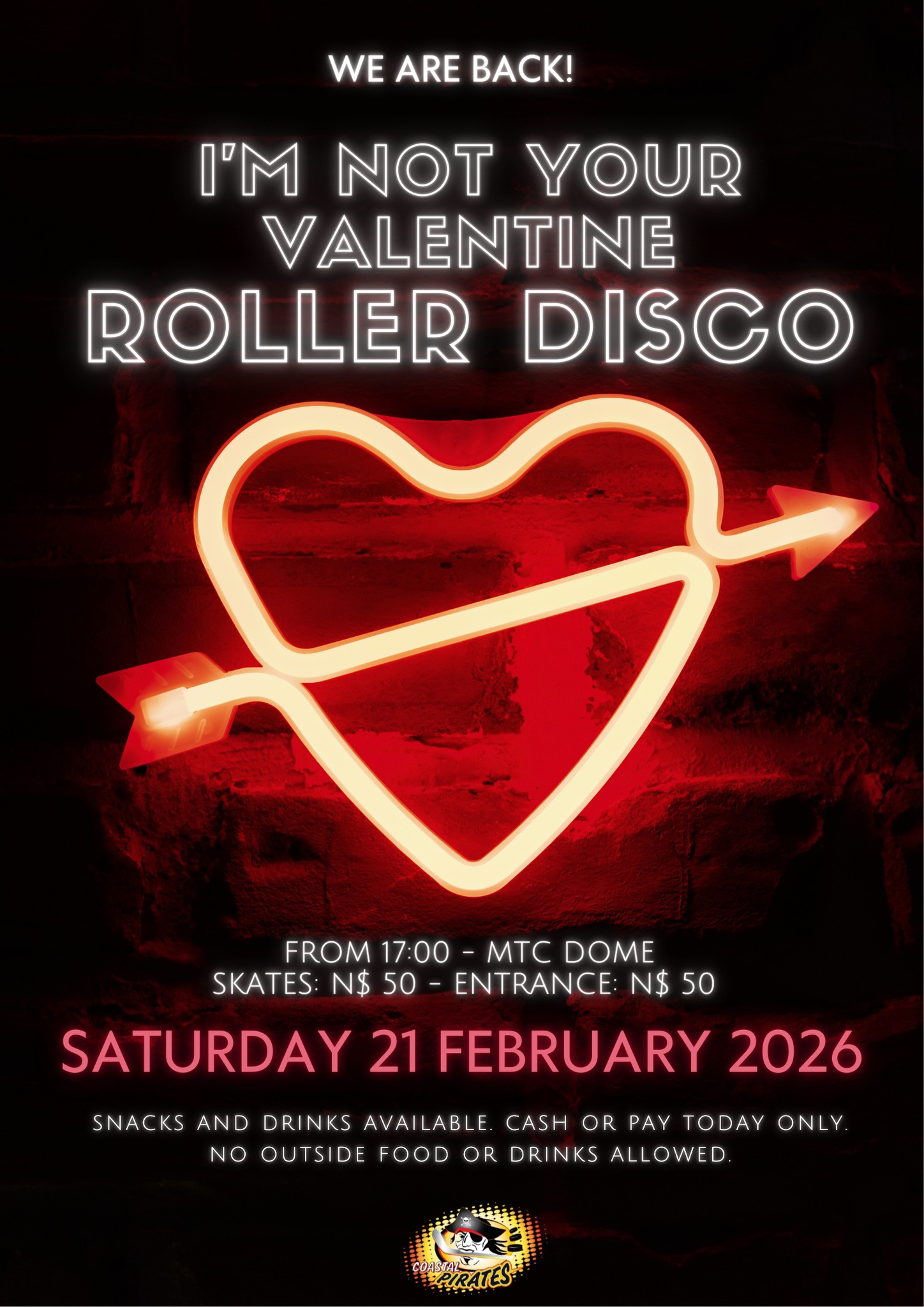I am not your Valentine Roller Disco