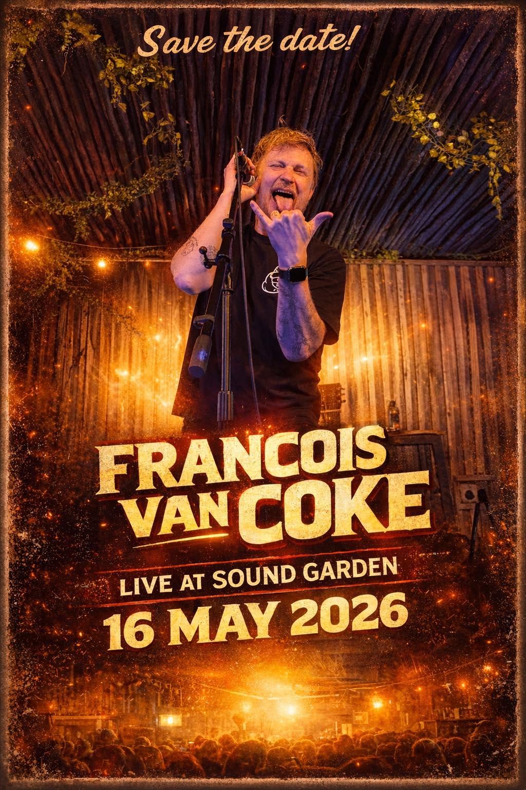 Francois van Coke LIVE at Sound Garden